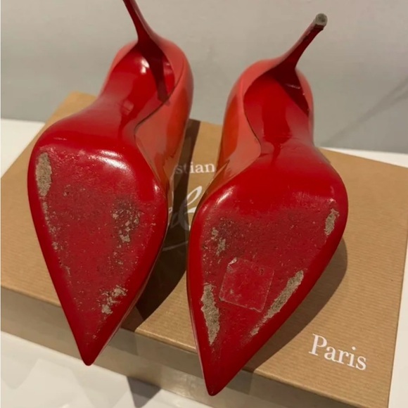 Christian Louboutin Vibrant Pink Heels - Picture 3 of 4